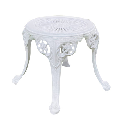 Regalia Series Stool - White Color / Glossy Finish